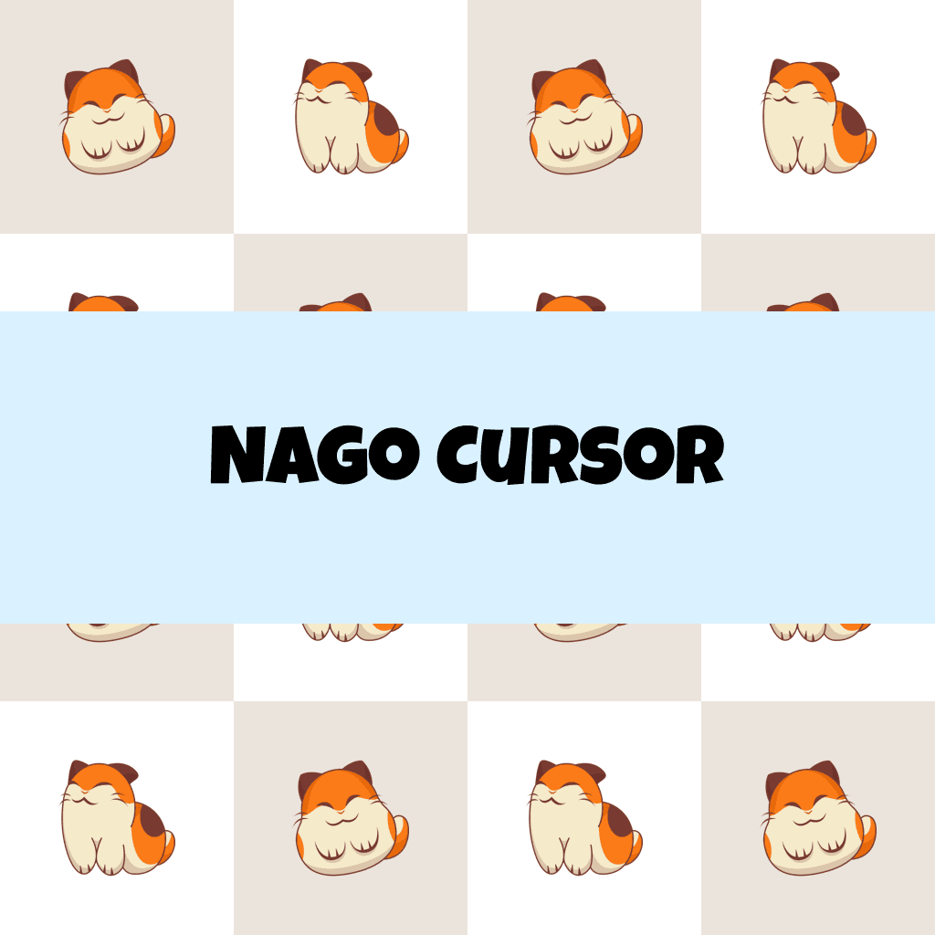 Preview Nago cursor custom cursor pack